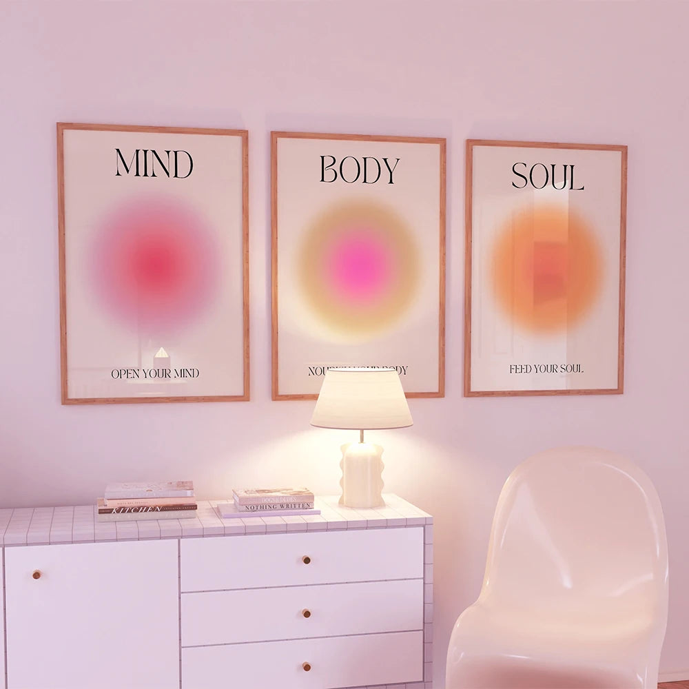 Mind Body Soul Posters