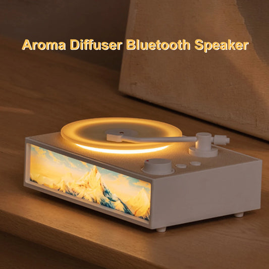 Bluetooth Speaker With Aroma Diffuser